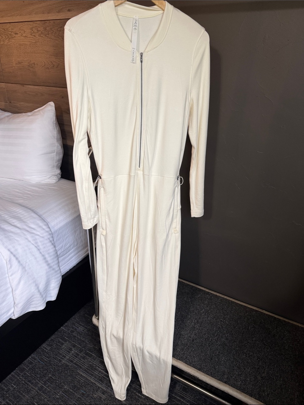 RARE Lululemon Lab Posy Jumpsuit Ivory White Size 10